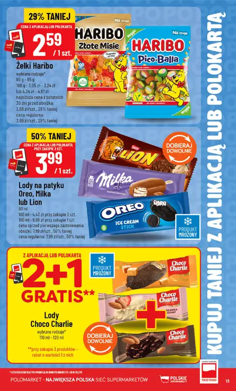POLOmarket - gazetka promocyjna Kupuj taniej z POLOappką od środy 24.06 do wtorku 30.06 - strona 13