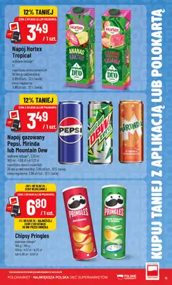 POLOmarket - gazetka promocyjna Kupuj taniej z POLOappką od środy 24.06 do wtorku 30.06 - strona 15