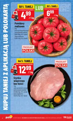 POLOmarket - gazetka promocyjna Kupuj taniej z POLOappką od środy 24.06 do wtorku 30.06 - strona 4