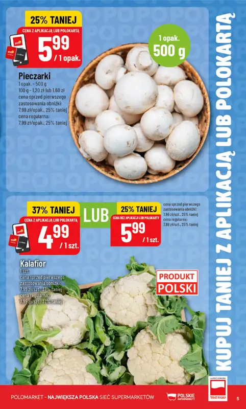 POLOmarket - gazetka promocyjna Kupuj taniej z POLOappką od środy 24.06 do wtorku 30.06 - strona 5