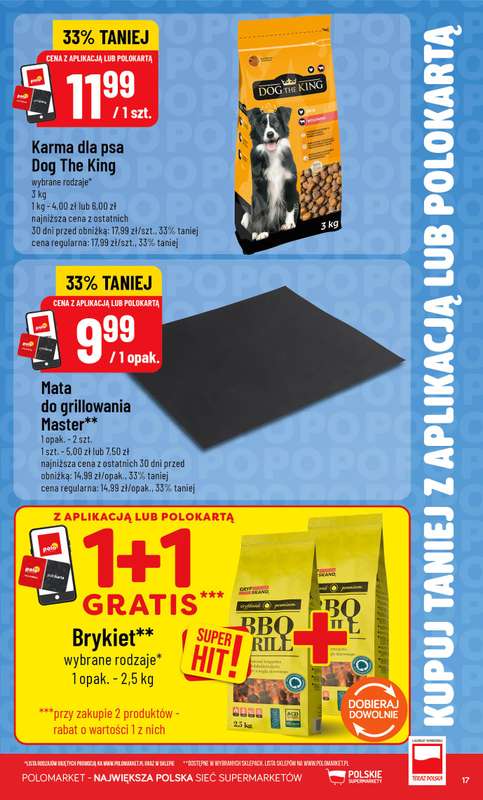 POLOmarket - gazetka promocyjna Kupuj taniej z POLOappką od środy 24.06 do wtorku 30.06 - strona 17