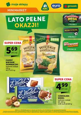 Euro Sklep - gazetka promocyjna Gazetka Minimarket  do środy 01.07