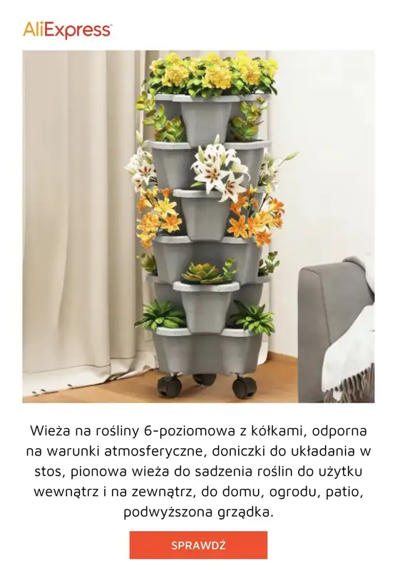 AliExpress - gazetka promocyjna Super oferty na ogród i balkon od środy 24.06  - strona 7