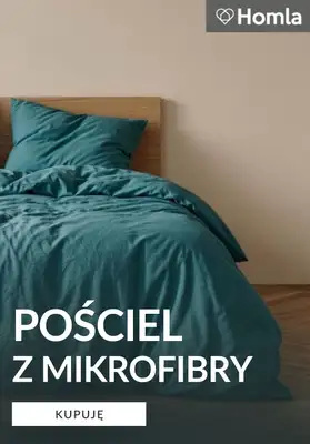 Homla - gazetka promocyjna Pościele z mikrofibry od środy 24.06 