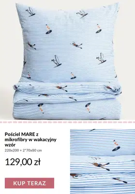 Homla - gazetka promocyjna Pościele z mikrofibry od środy 24.06  - strona 9
