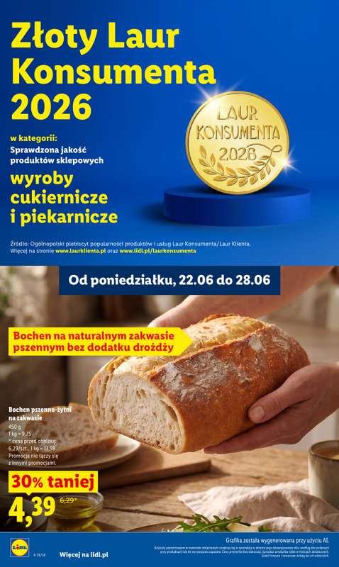 Lidl - gazetka promocyjna Oferta od czwartku od czwartku 25.06 do niedzieli 28.06 - strona 46