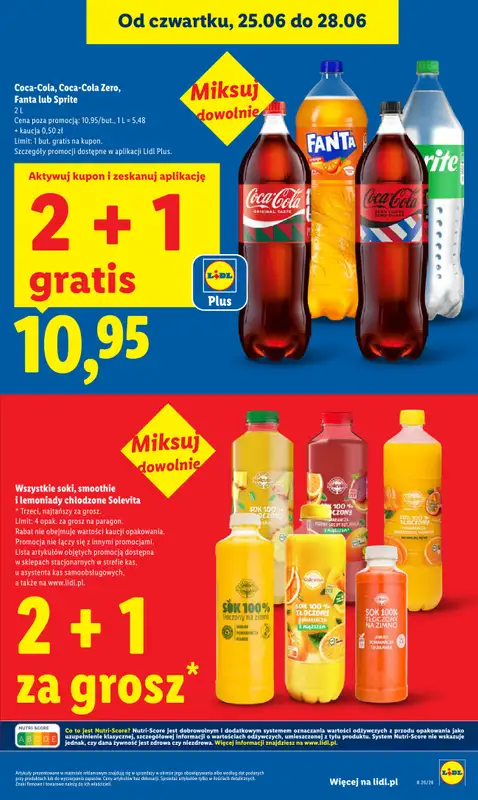 Lidl - gazetka promocyjna Oferta od czwartku od czwartku 25.06 do niedzieli 28.06 - strona 19
