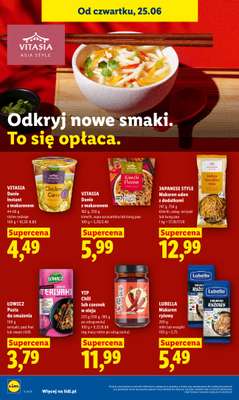 Lidl - gazetka promocyjna Oferta od czwartku od czwartku 25.06 do niedzieli 28.06 - strona 66
