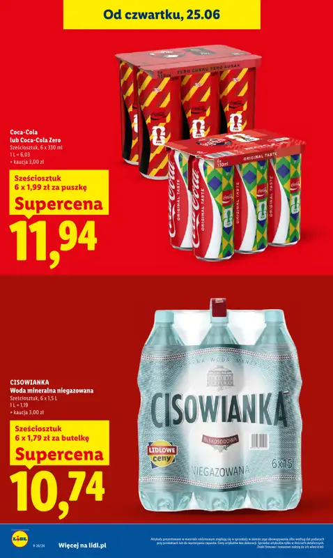Lidl - gazetka promocyjna Oferta od czwartku od czwartku 25.06 do niedzieli 28.06 - strona 18