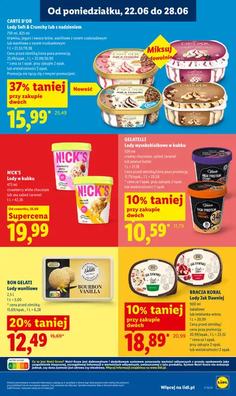 Lidl - gazetka promocyjna Oferta od czwartku od czwartku 25.06 do niedzieli 28.06 - strona 69
