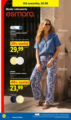 Lidl - gazetka promocyjna Oferta od czwartku od czwartku 25.06 do niedzieli 28.06 - strona 30