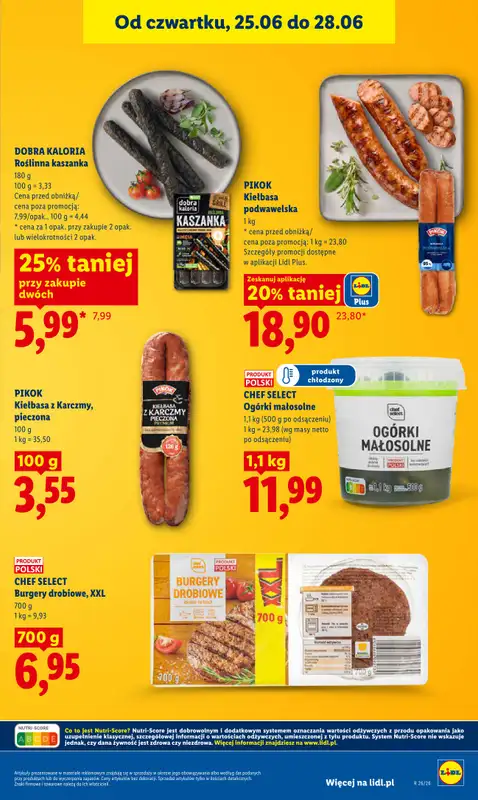 Lidl - gazetka promocyjna Oferta od czwartku od czwartku 25.06 do niedzieli 28.06 - strona 43