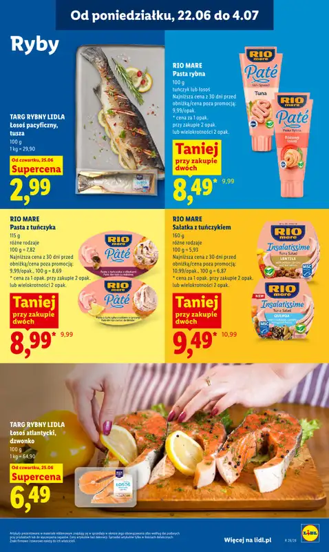 Lidl - gazetka promocyjna Oferta od czwartku od czwartku 25.06 do niedzieli 28.06 - strona 51