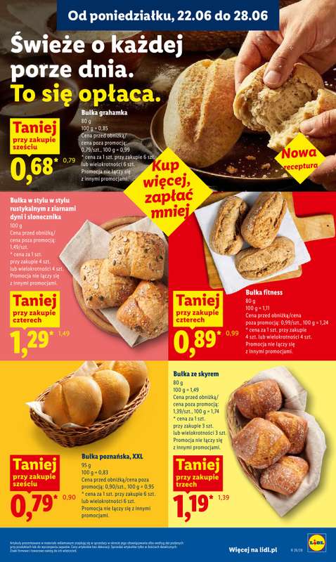 Lidl - gazetka promocyjna Oferta od czwartku od czwartku 25.06 do niedzieli 28.06 - strona 47