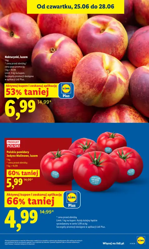Lidl - gazetka promocyjna Oferta od czwartku od czwartku 25.06 do niedzieli 28.06 - strona 11
