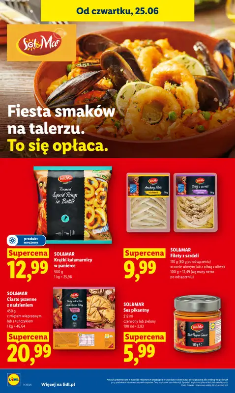 Lidl - gazetka promocyjna Oferta od czwartku od czwartku 25.06 do niedzieli 28.06 - strona 60