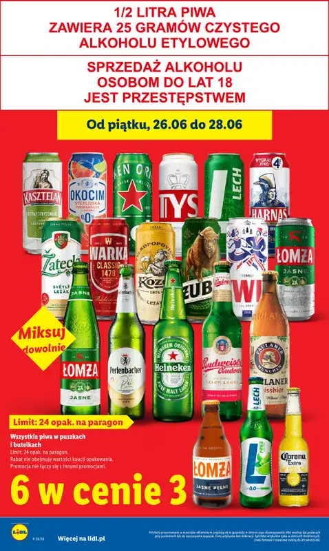 Lidl - gazetka promocyjna Oferta od czwartku od czwartku 25.06 do niedzieli 28.06 - strona 4
