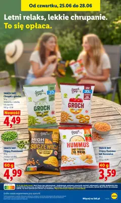 Lidl - gazetka promocyjna Oferta od czwartku od czwartku 25.06 do niedzieli 28.06 - strona 77