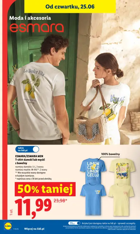 Lidl - gazetka promocyjna Oferta od czwartku od czwartku 25.06 do niedzieli 28.06 - strona 32
