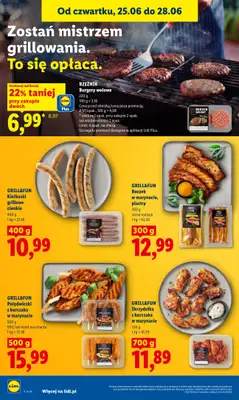 Lidl - gazetka promocyjna Oferta od czwartku od czwartku 25.06 do niedzieli 28.06 - strona 42