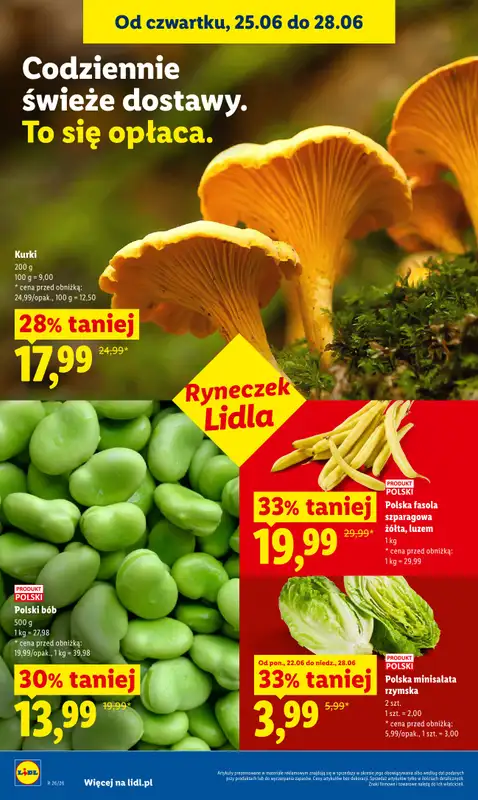 Lidl - gazetka promocyjna Oferta od czwartku od czwartku 25.06 do niedzieli 28.06 - strona 36