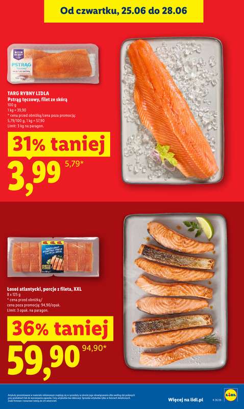 Lidl - gazetka promocyjna Oferta od czwartku od czwartku 25.06 do niedzieli 28.06 - strona 9
