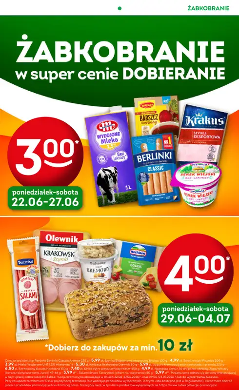 Żabka - gazetka promocyjna Gazetka Spożywcza od środy 17.06 do wtorku 30.06 - strona 7