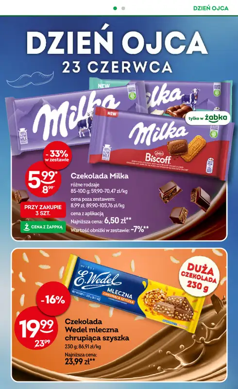 Żabka - gazetka promocyjna Gazetka od środy 17.06 do wtorku 30.06 - strona 34