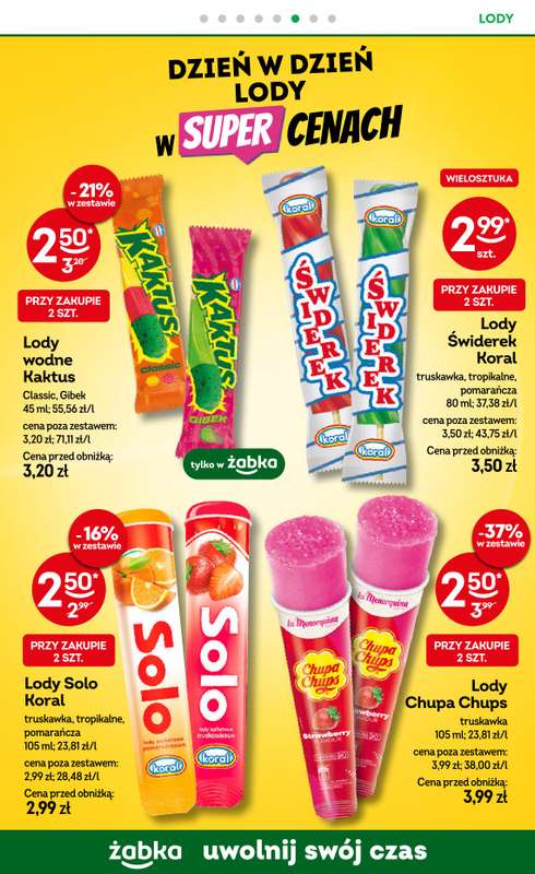 Żabka - gazetka promocyjna Gazetka od środy 17.06 do wtorku 30.06 - strona 57