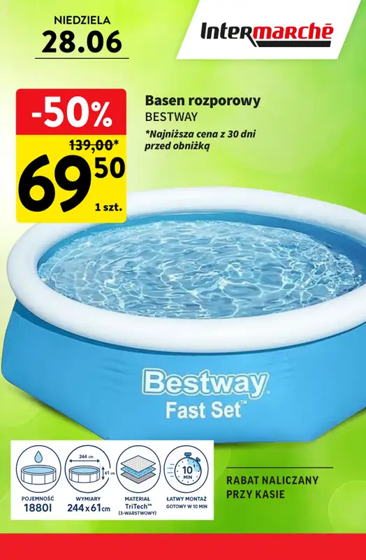 Intermarche - gazetka promocyjna Najlepsze promocje! od czwartku 25.06 do środy 01.07 - strona 6