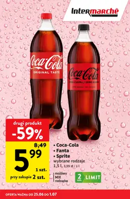 Intermarche - gazetka promocyjna Najlepsze promocje! od czwartku 25.06 do środy 01.07 - strona 8