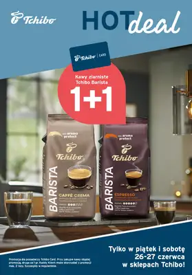 Tchibo - gazetka promocyjna 1+1 Hot Deal od piątku 26.06 do soboty 27.06