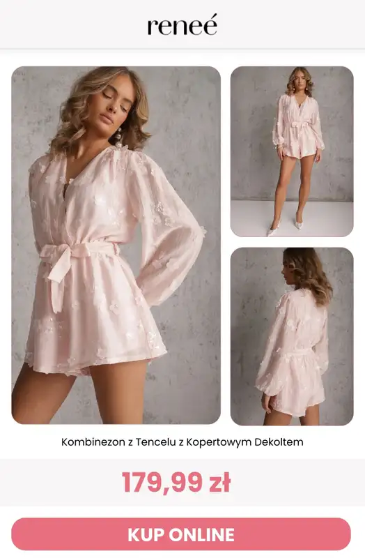 Renee - gazetka promocyjna Kombinezony na lato od środy 24.06  - strona 6