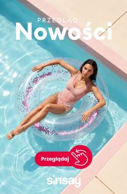 Sinsay - gazetka promocyjna Nowości w Sinsay! od środy 24.06 do wtorku 30.06
