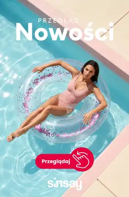 Sinsay - gazetka promocyjna Nowości w Sinsay! od środy 24.06 do wtorku 30.06