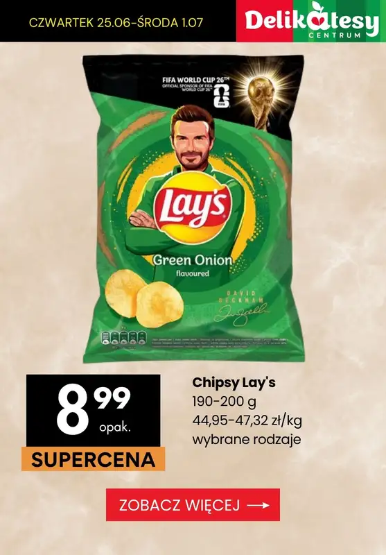 Delikatesy Centrum - gazetka promocyjna Chrupki, chipsy, paluszki i nachos w super cenach od czwartku 25.06 do środy 01.07 - strona 8