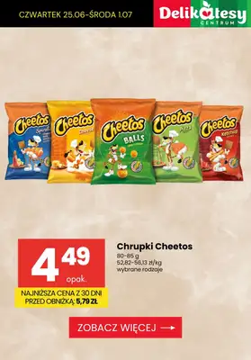 Delikatesy Centrum - gazetka promocyjna Chrupki, chipsy, paluszki i nachos w super cenach od czwartku 25.06 do środy 01.07 - strona 10