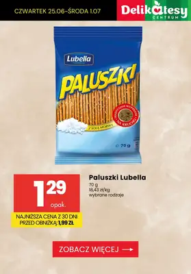 Delikatesy Centrum - gazetka promocyjna Chrupki, chipsy, paluszki i nachos w super cenach od czwartku 25.06 do środy 01.07 - strona 4