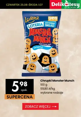 Delikatesy Centrum - gazetka promocyjna Chrupki, chipsy, paluszki i nachos w super cenach od czwartku 25.06 do środy 01.07 - strona 5