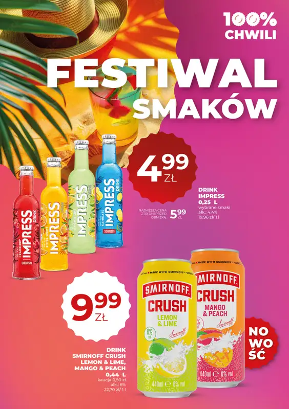 Duży Ben - gazetka promocyjna Gazetka alkoholowa od czwartku 25.06 do środy 08.07 - strona 18
