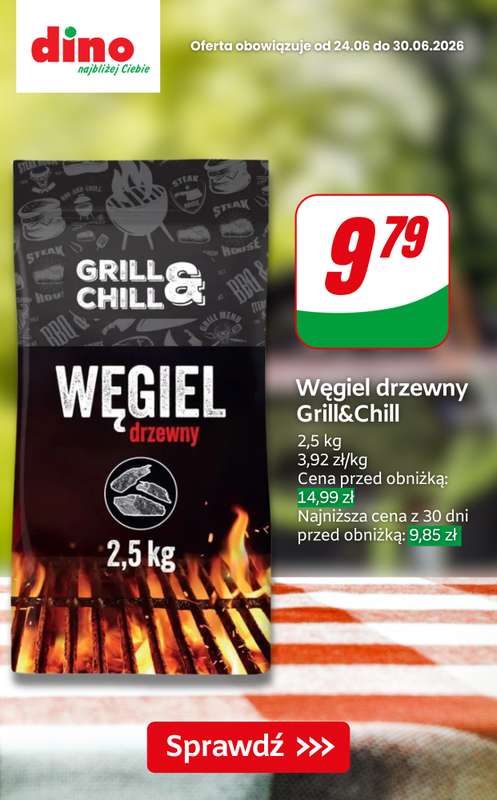 Dino - gazetka promocyjna OKAZJE na grilla! od czwartku 25.06 do wtorku 30.06 - strona 10