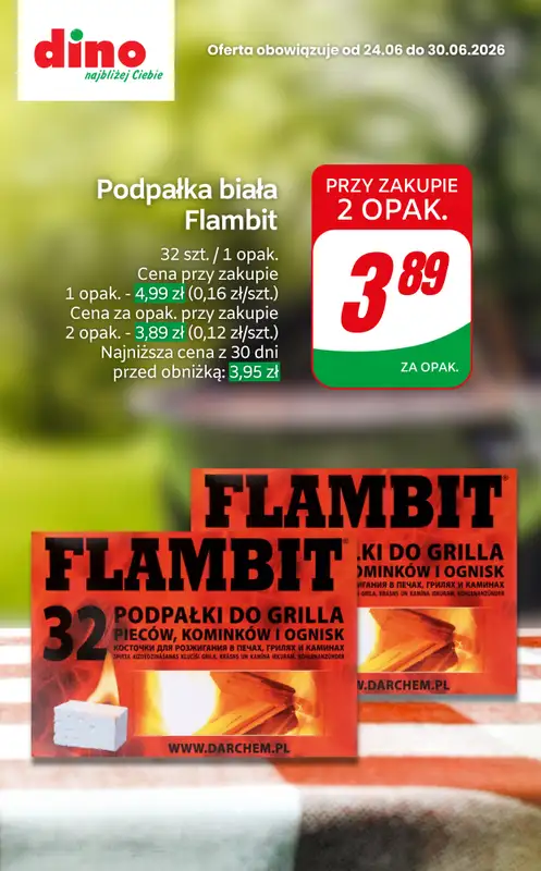 Dino - gazetka promocyjna OKAZJE na grilla! od czwartku 25.06 do wtorku 30.06 - strona 8
