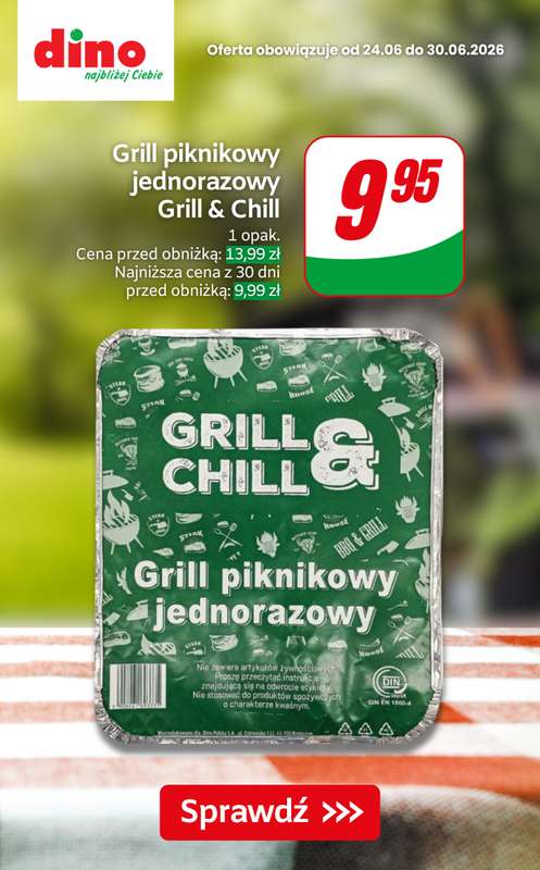 Dino - gazetka promocyjna OKAZJE na grilla! od czwartku 25.06 do wtorku 30.06 - strona 9