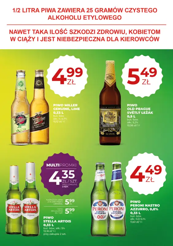 Duży Ben - gazetka promocyjna Gazetka piwna od czwartku 25.06 do środy 08.07 - strona 7