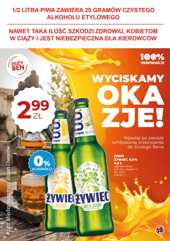 Duży Ben - gazetka promocyjna Gazetka piwna od czwartku 25.06 do środy 08.07 - strona 8
