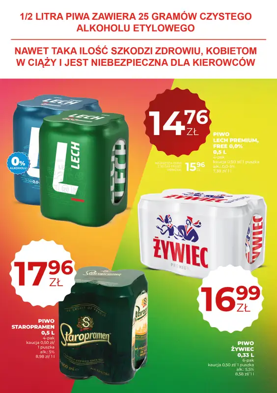 Duży Ben - gazetka promocyjna Gazetka piwna od czwartku 25.06 do środy 08.07 - strona 14