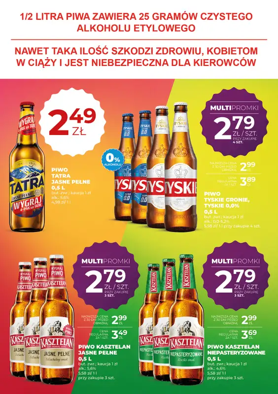 Duży Ben - gazetka promocyjna Gazetka piwna od czwartku 25.06 do środy 08.07 - strona 3