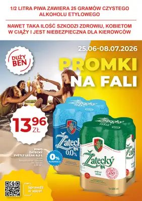 Duży Ben - gazetka promocyjna Gazetka piwna od czwartku 25.06 do środy 08.07