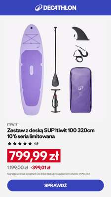 Decathlon - gazetka promocyjna Sporty wodne - Najlepsze okazje! od piątku 26.06 do niedzieli 12.07
