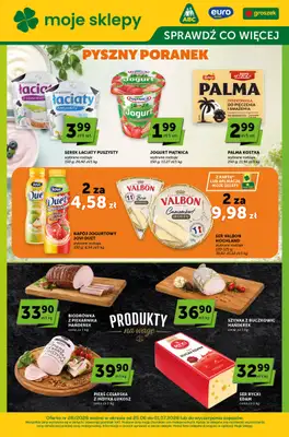 Groszek - gazetka promocyjna Sprawdź, co więcej  do środy 01.07